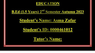 AIOU Code 8622 Solved Assignment No 1 Autumn 2023 part 1 | Shining Stars Academy