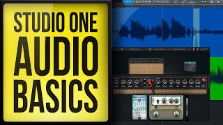 Studio One Audio Recording and Editing Basics