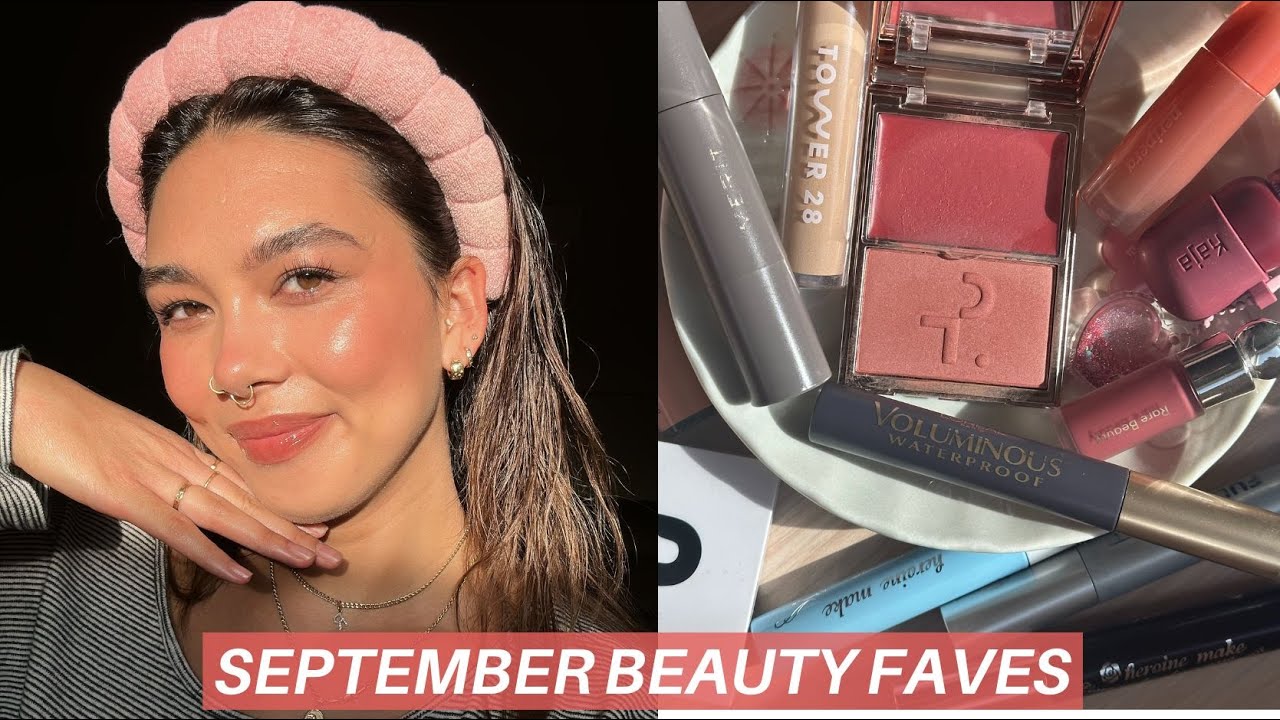 SEPTEMBER BEAUTY FAVORITES 2023 | Plus Try On! :) - YouTube