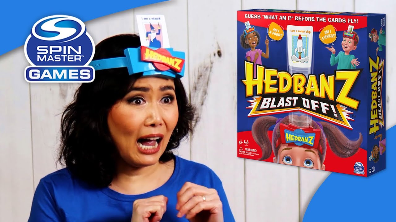 Hedbanz Blast Off with Stella & Tarrant! | Games for Kids