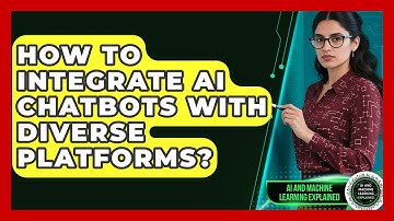 How To Integrate AI Chatbots With Diverse Platforms? - AI and Machine Learning Explained