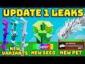 😱 BEANSTALK, LIGHTNING VARIANT, AND MORE - UPDATE 1 LEAKS IN GROW A GARDEN 2