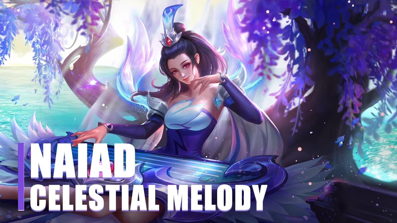 Новый скин | Наяда - Небесная мелодия | Heroes Evolved | NetDragon