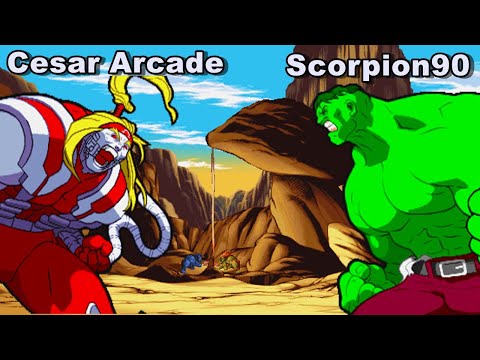 Joga Demais - Marvel Super Heroes vs Street Fighter.