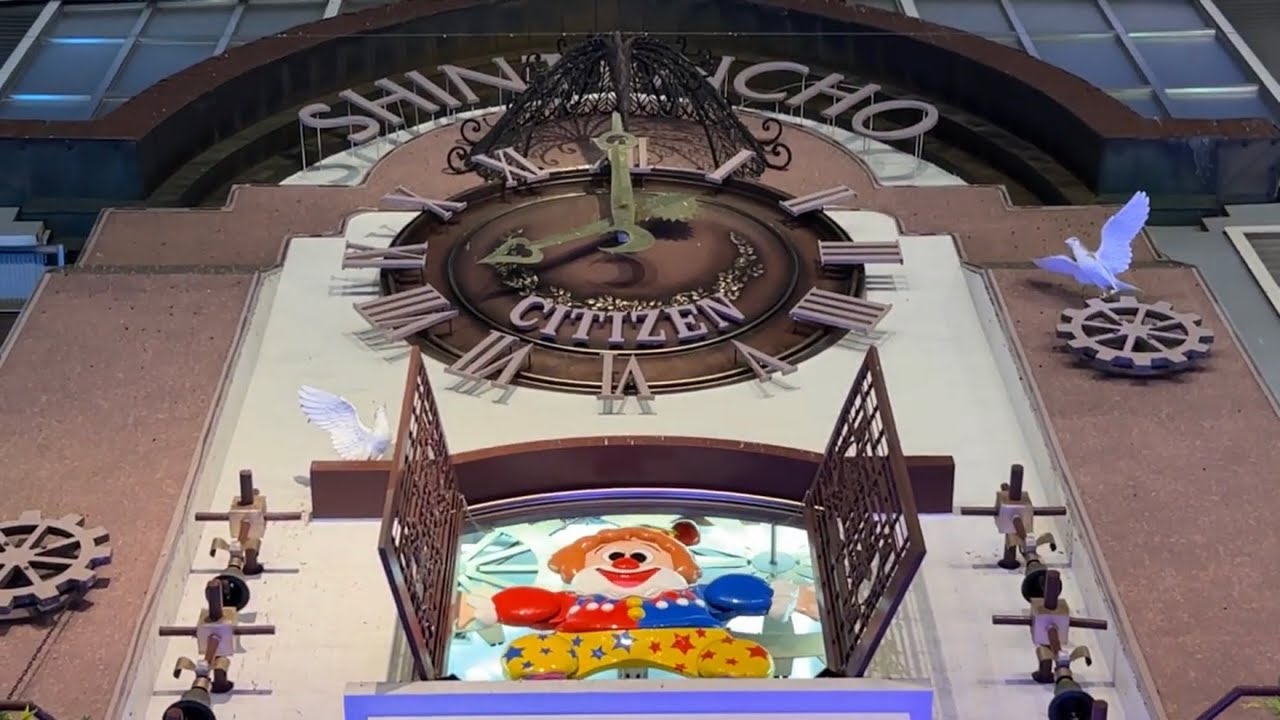 最終20時！新天町商店街からくり時計「メルヘンチャイム」 - YouTube