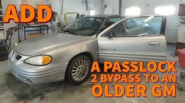 Bypass the Passlock 2 on a 1999 to 2006 GM Vehicle