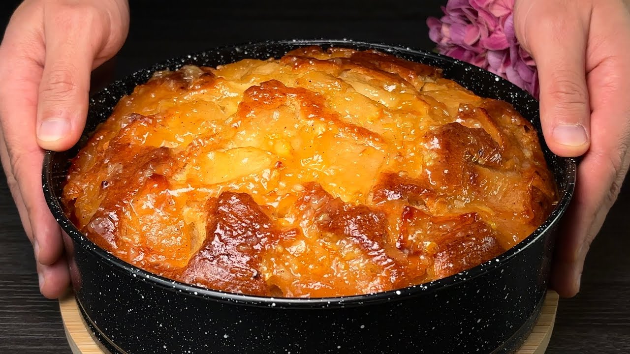 Apfelkuchen schmilzt in 10 MINUTEN im Mund! Ein Vorgeschmack auf die Kindheit!