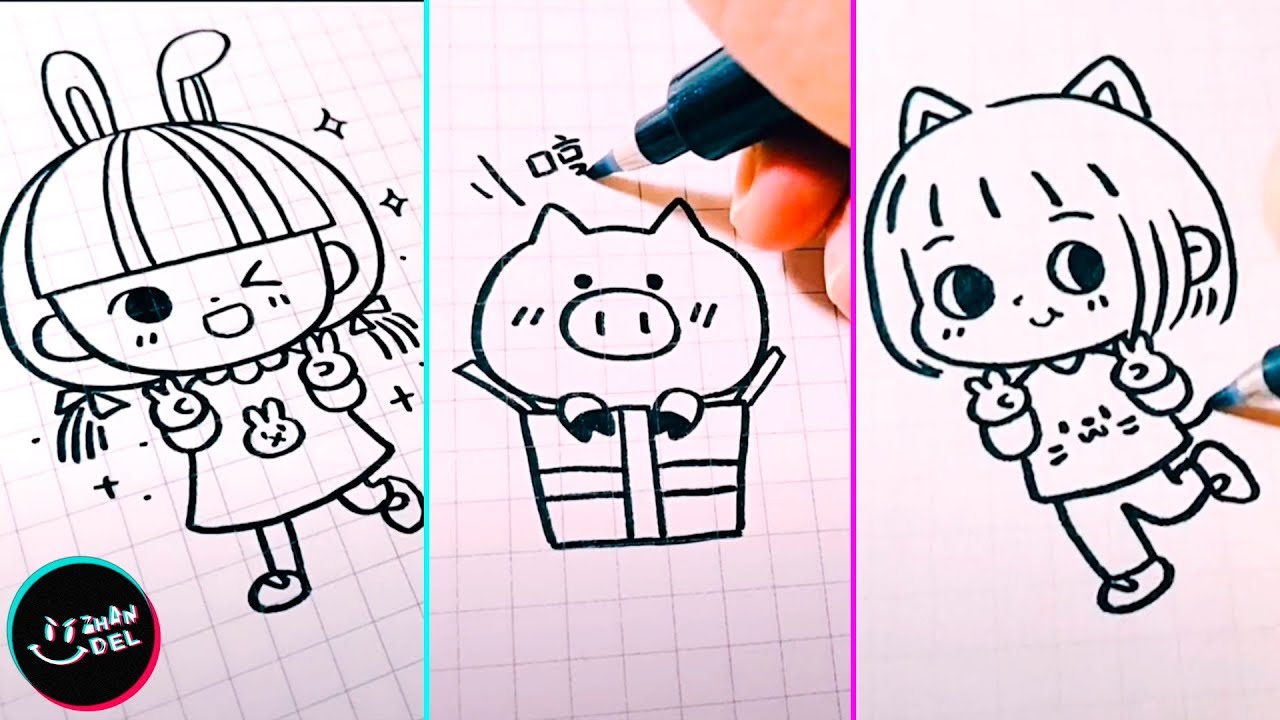 Como hacer dibujos kawaii