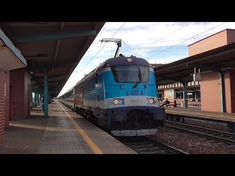 Mrazák 380.013 - EC 173 ,,Hungaria" - Pardubice hl.n. - 27.10.2019