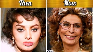 50+ legendary Hollywood Queens of 60s and 70s. Before and after. 