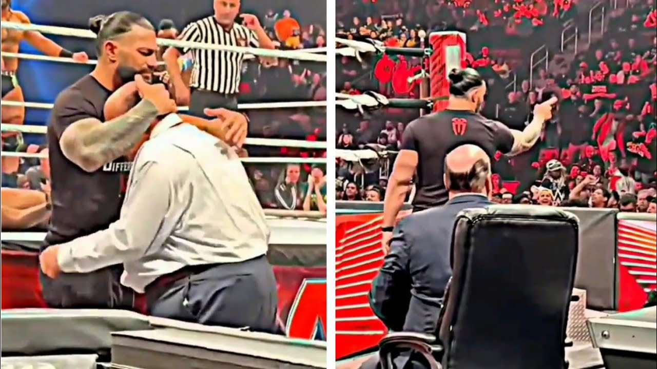 Roman Reigns Always Respect Pual Heyman Roman and Pual Love 