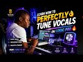 Learn How to perfectly👌 tune Vocals on Logic pro 🔥