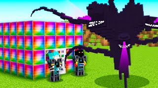 BASE 100% SEGURA de AVARITIA vs WITHER STORM no Minecraft!