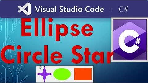 How to Draw Shapes in WinForms | C# Ellipse Circle Star