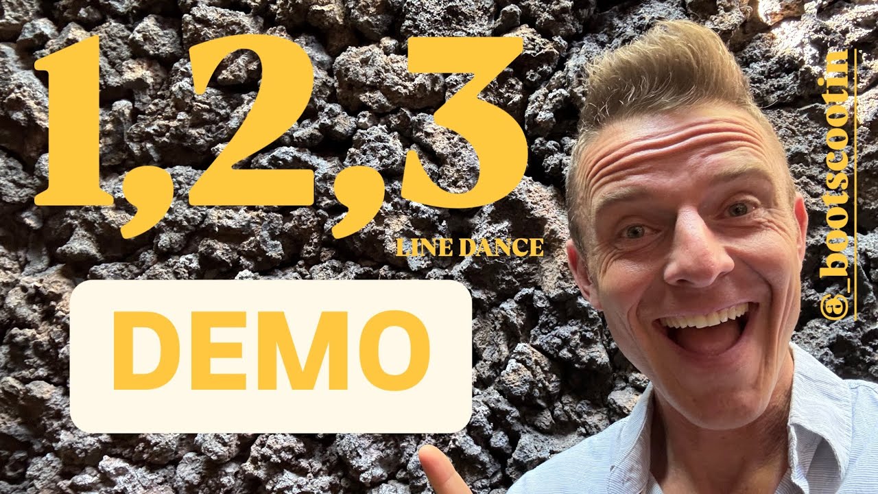 1,2,3  --  Line Dance DEMO