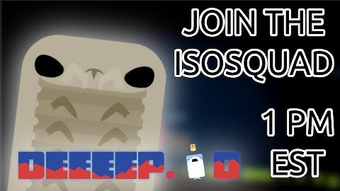 INSANE ISOPOD ARMY! - JOIN AT 1 EST TODAY! - Deeeep.io Isosquad Trailer