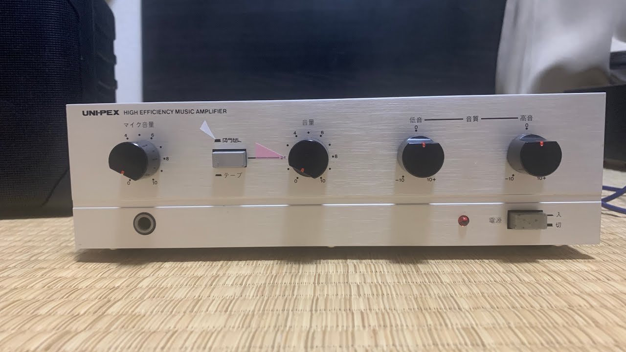 ユニペックス　HIGH EFFICIENCY MUSIC AMPLIFIER     UA-13