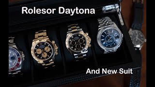 Do I Still Wear this Rolex?  The Daytona 116503 Two-Tone:  A Six- Month update.  And a New Suit.