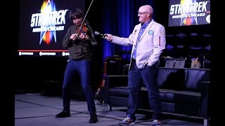 Alexander Rybak - Smooth Criminal Improvisation At Star Trek Mission Chicago