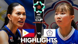 Philippines vs Chinese Taipei | Highlights | AVC Women's Cup 2026