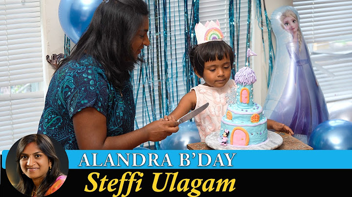 Alandra Birthday Vlog in Tamil