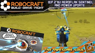 Robocraft (EP 276) Aeroflak Sentinel And Power Update