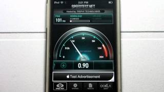 Test Your Internet Speeds on Your iOS Device - App Review screenshot 4