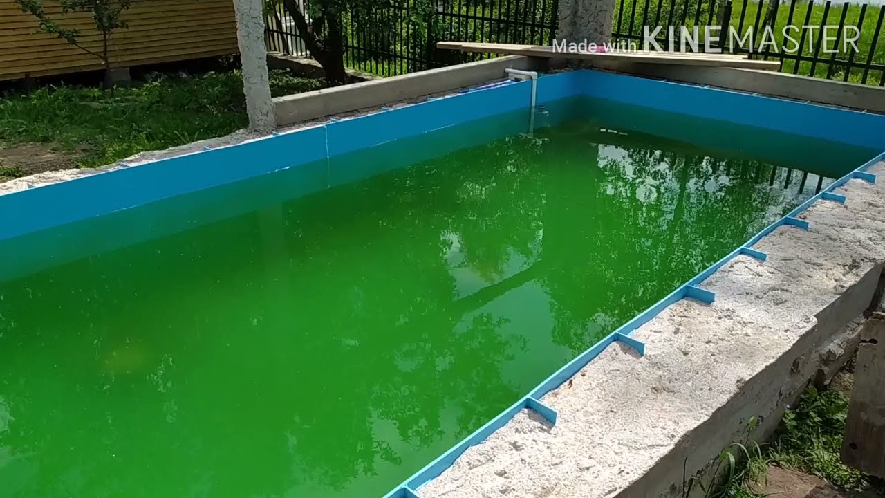 Бассейн из полипропилена своими руками - 96 фото