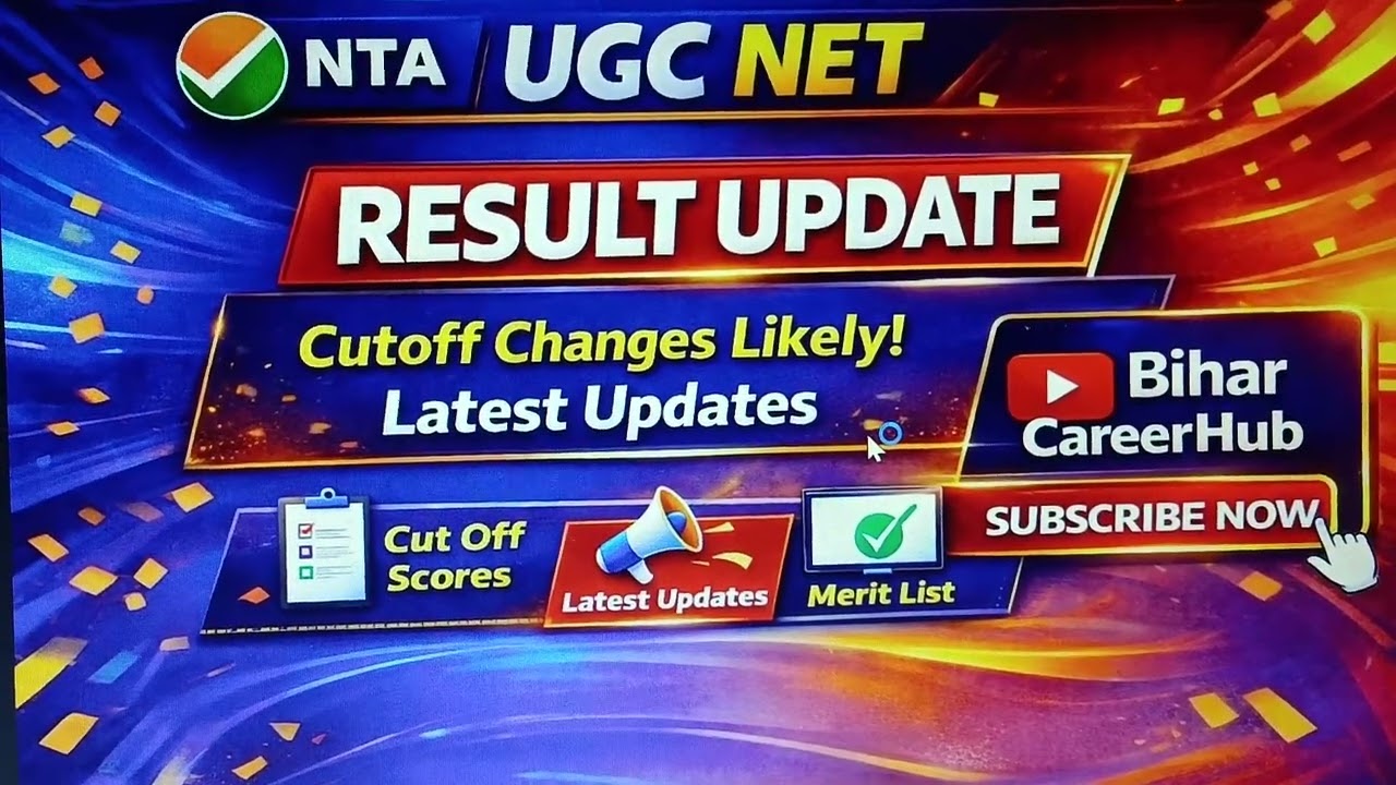 NTA UGC NET Result Update | Cutoff Latest News | BiharCareerHub