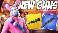 Fortnite Battle Royale New Easter Bunny Brawler First Time - new guided missile blue pump and new easter skins 428 wins level 241 fortnite battle royale duration 6 44 11