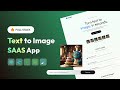 How To Create Full Stack Text to Image Generator AI SaaS App Using React JS | MERN Project