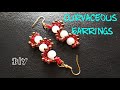 🎀 Curvy Earrings 🎀 Seed bead earrings tutorial (0097)