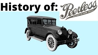 A Far Too Brief History of Peerless Motor Company