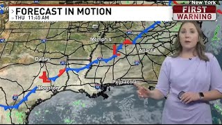 A wonderful Wednesday of weather in Pensacola with high pressure in place before our next cold front