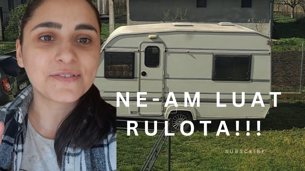 Ne-am luat RULOTA!!!! Turul rulotei și curățenie