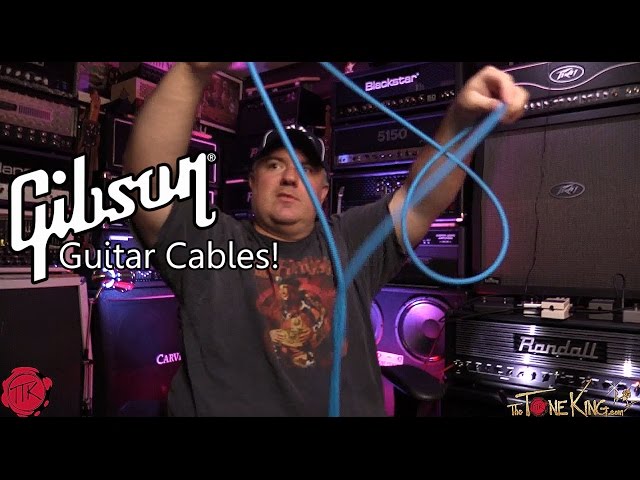 BEST Guitar Cable Ever? Check out Gibson Guitar Cables  - YouTube