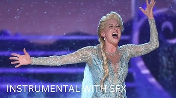 Frozen The Broadway Let it go Instrumental With Backing Vocal And Sfx