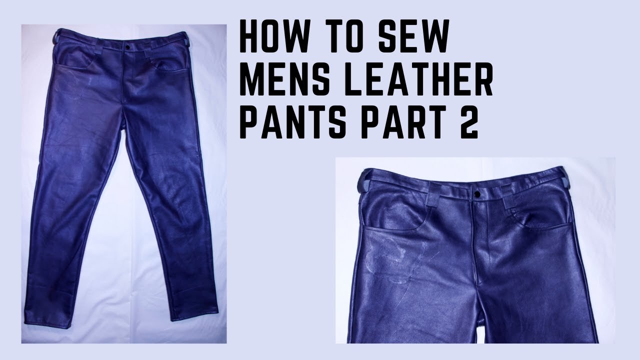 Leather Pants The Final Frontier in Menswear? - YouTube