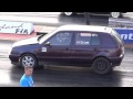 2013 vw action  dave lea vr6 on nitrous  running a 1299