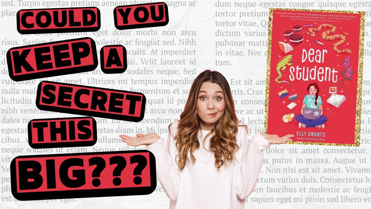 Dear Student Ch 1 || First Chapter Friday Read Aloud