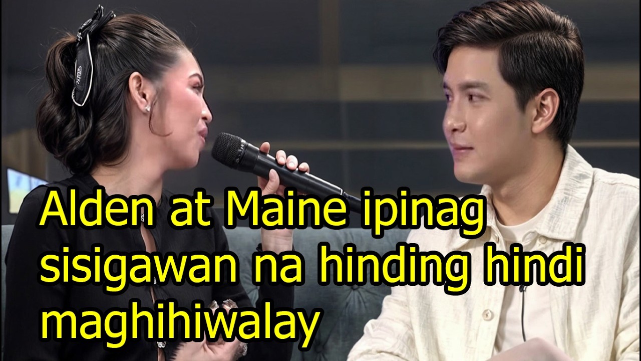 Alden Richards at Maine Mendoza ipinag sisigawan na hinding hindi maghihiwalay