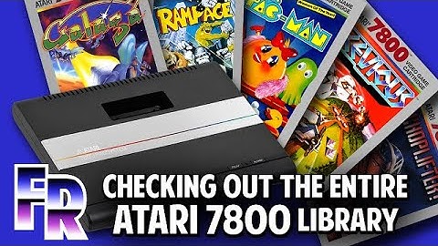 Atari 7800 Library (Cut Intro) | FRCHIVE
