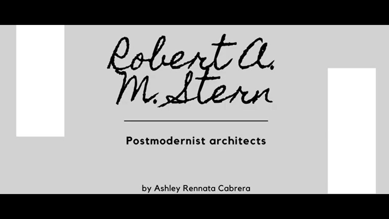 Robert A M Stern - by Ashley Cabrera