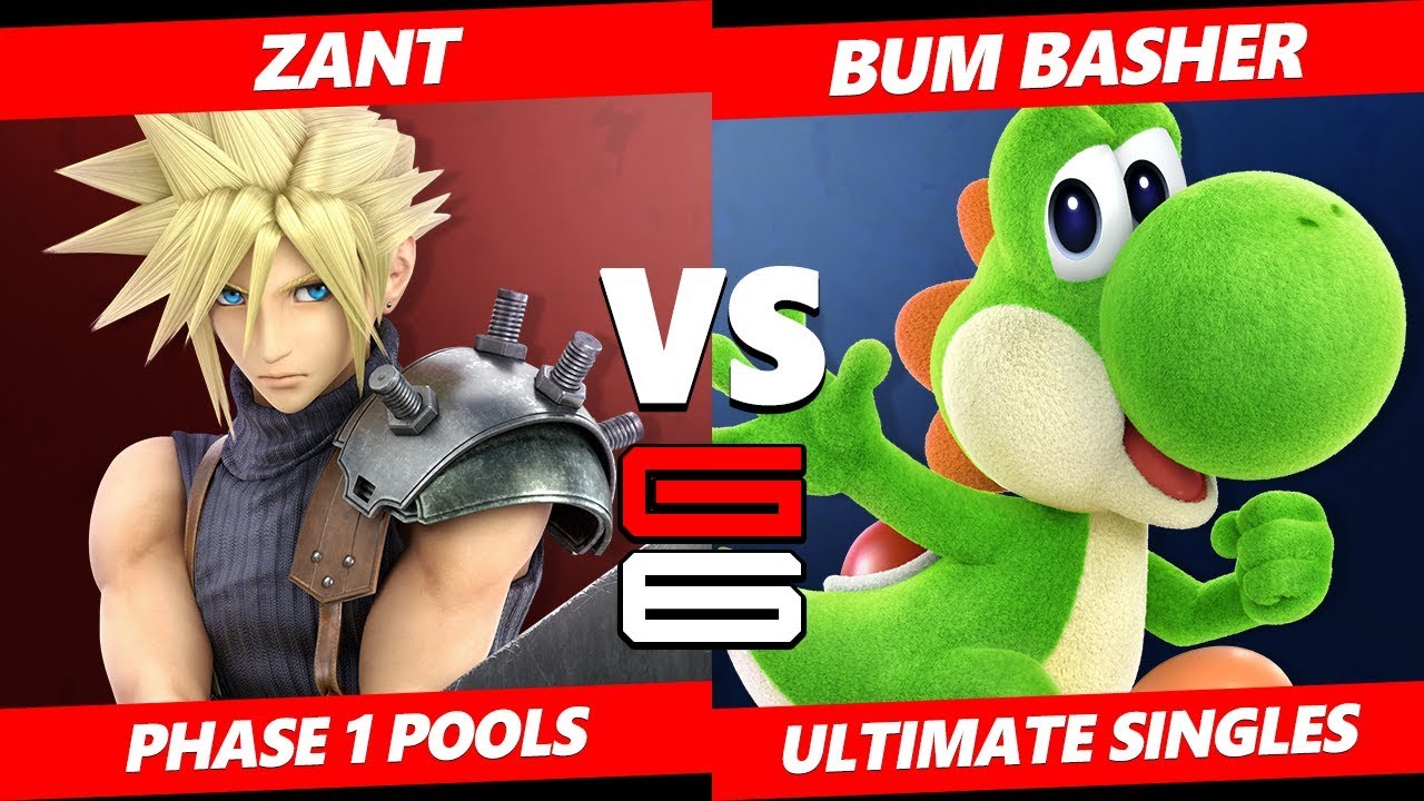 Genesis 6 SSBU -  Zant (Cloud) VS  Bum Basher (Yoshi) Smash Ultimate Pools