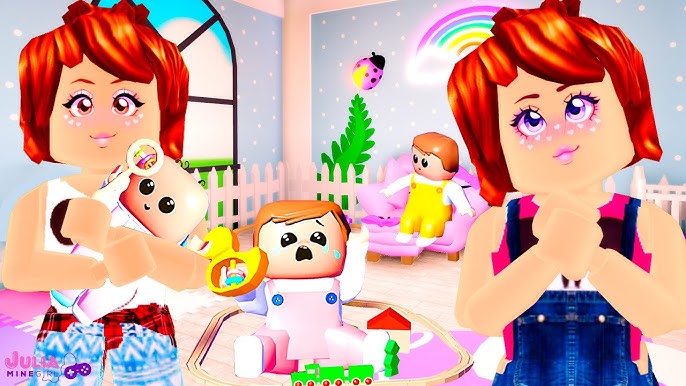 PRIMEIRO DIA DE AULA dos GÊMEOS ET e ETÉIA (Club Roblox BABY'S HOLIDAY)