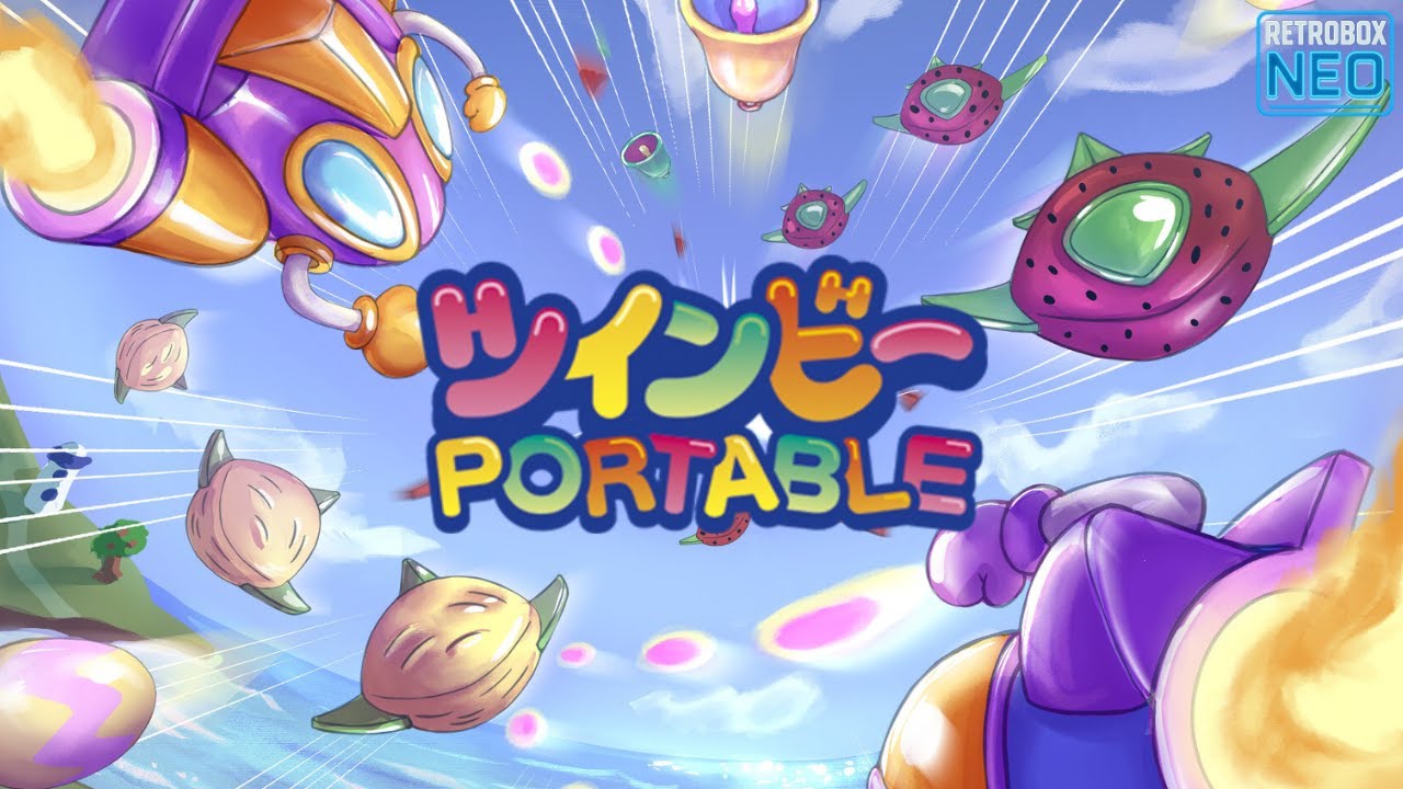 Retrobox NEO] TwinBee Portable [PSP] - YouTube