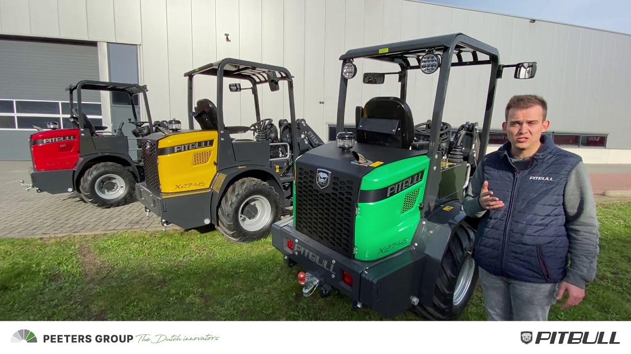 Joystick Inching met de Pitbull Compact loader