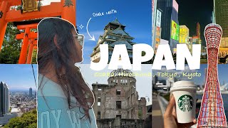SEVEN DAYS IN JAPAN! Osaka | Tokyo | Kyoto | Hiroshima | Hakone 🇯🇵✈️✨