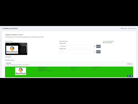 Terminal Branding: Logos - video from BlockChyp