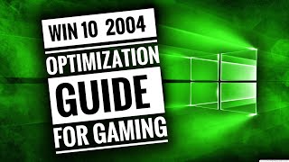 how to speed up windows 10 (version 2004)